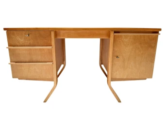 Mid-Century Modern EB04 Desk by Cees Braakman for Pastoe, 1950s